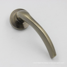 Poland market antique knurled brass door handle